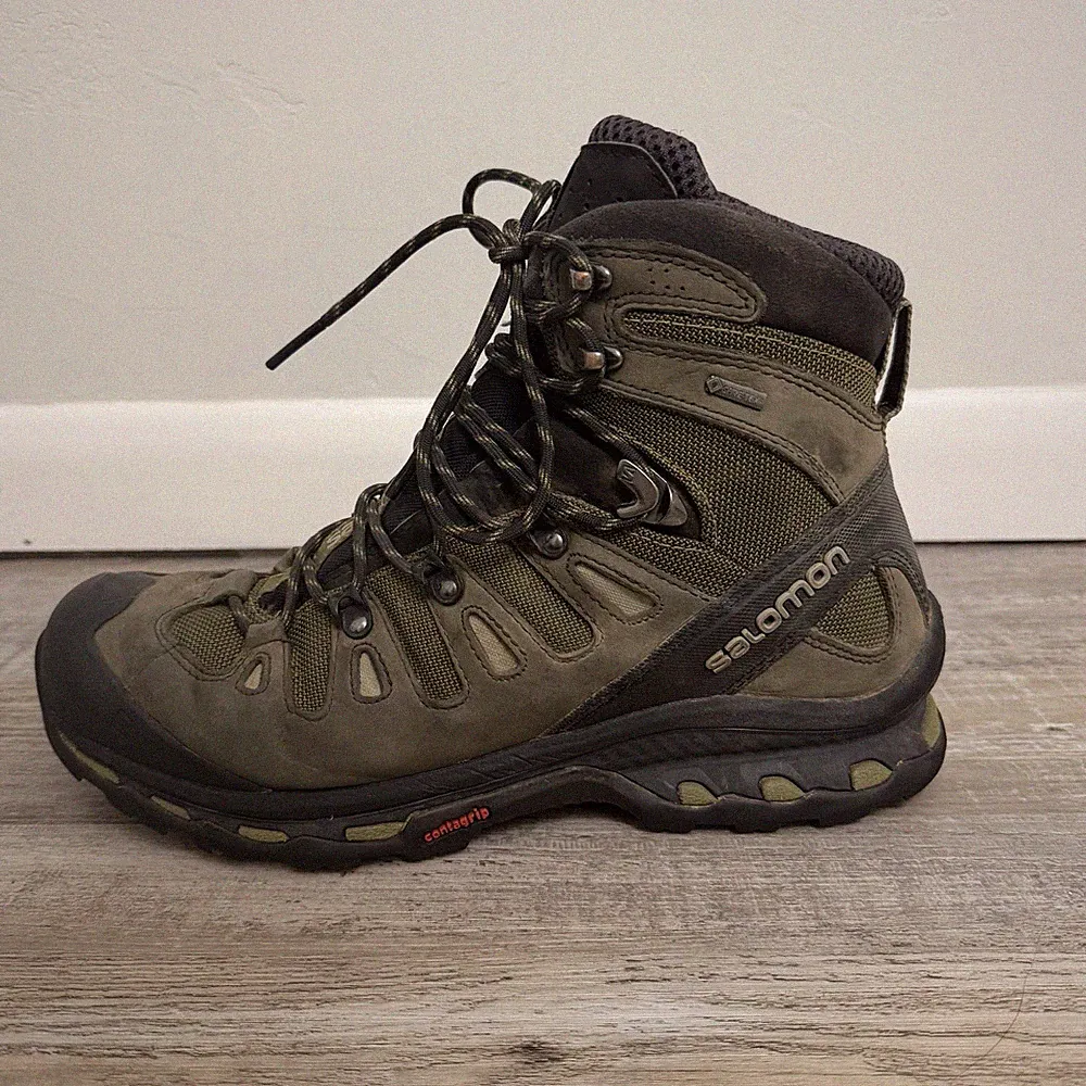 SALOMON QUEST 4D GTX Hiking Backpacking Boots Men's-size US 10.5